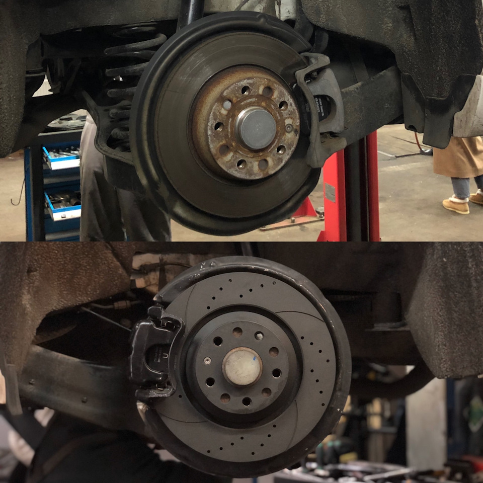 OEM Rear 310mm Brakes (Задня ОЕМ 310мм Гальмівна Система, Супорта) 2