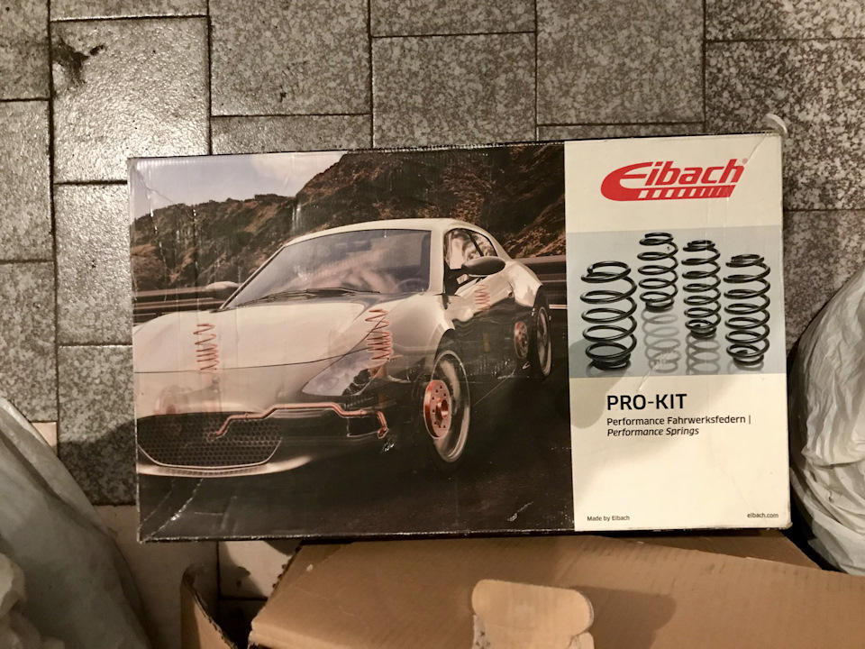 Заниження та правильні диски (Eibach Pro-Kit, R19) 3
