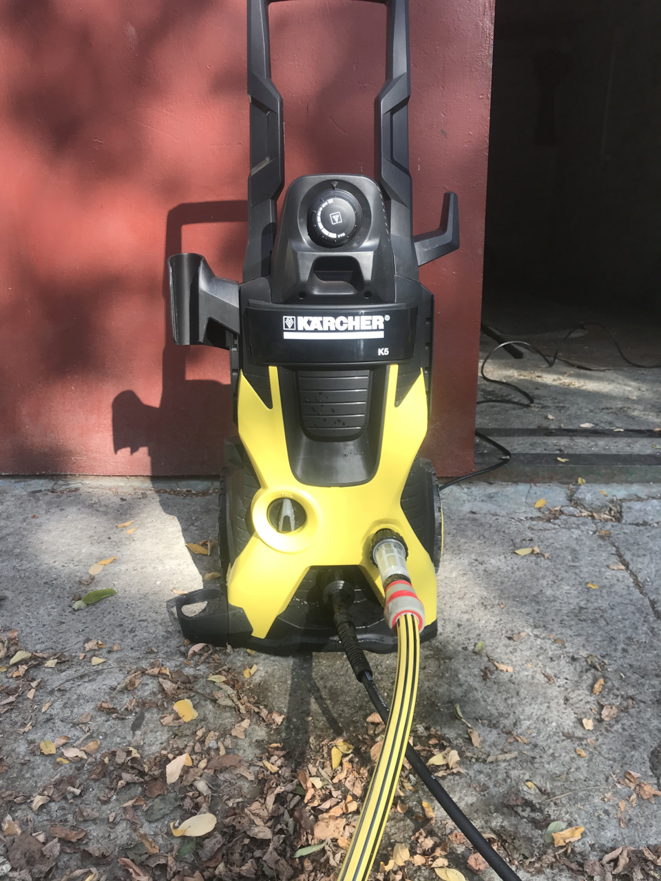 Karcher K5 і піна насадка MJJC 2