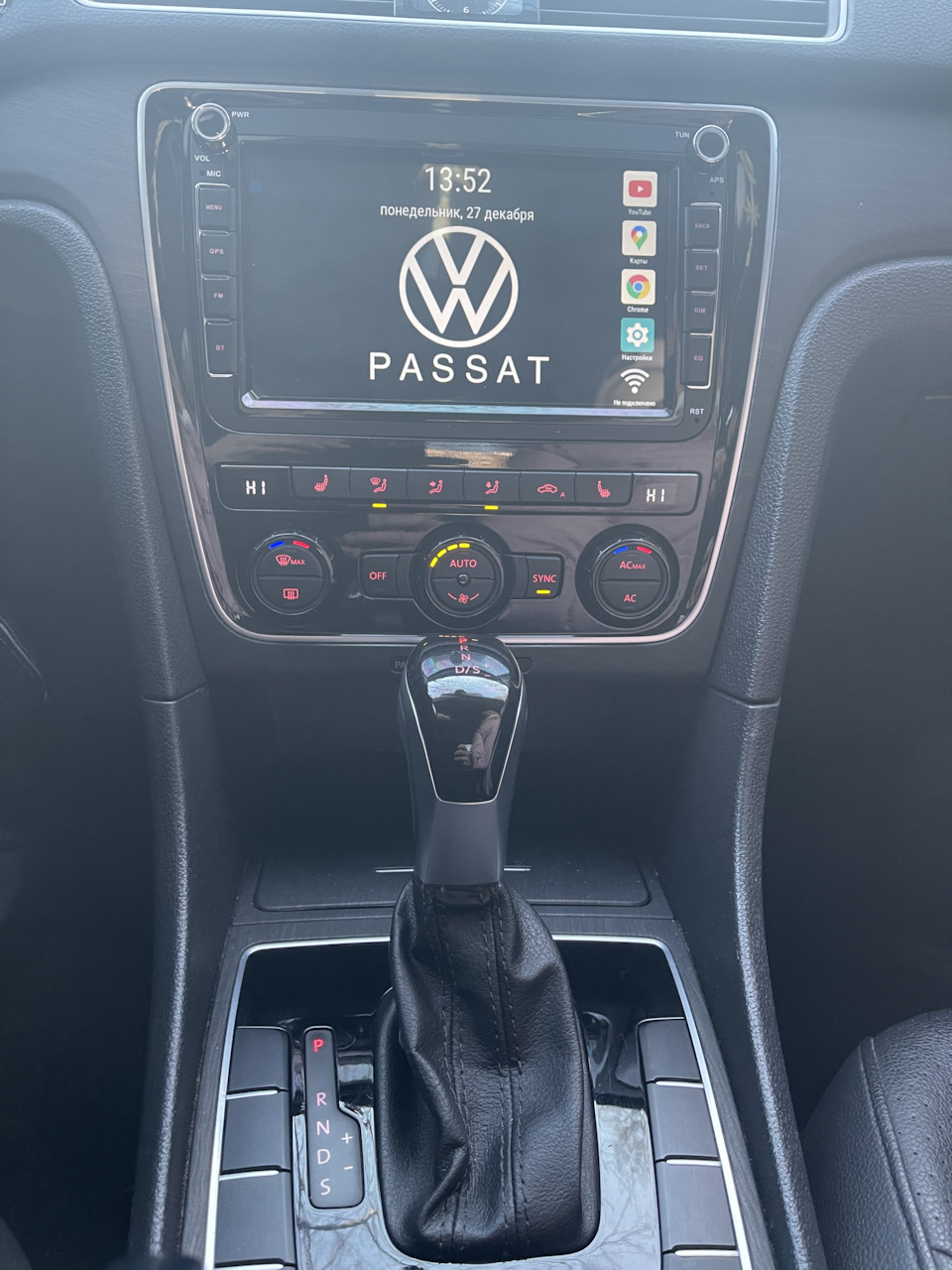 Ручка АКПП з індикацією Passat US 2