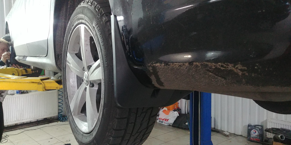 Бризковики VW Passat USA 4