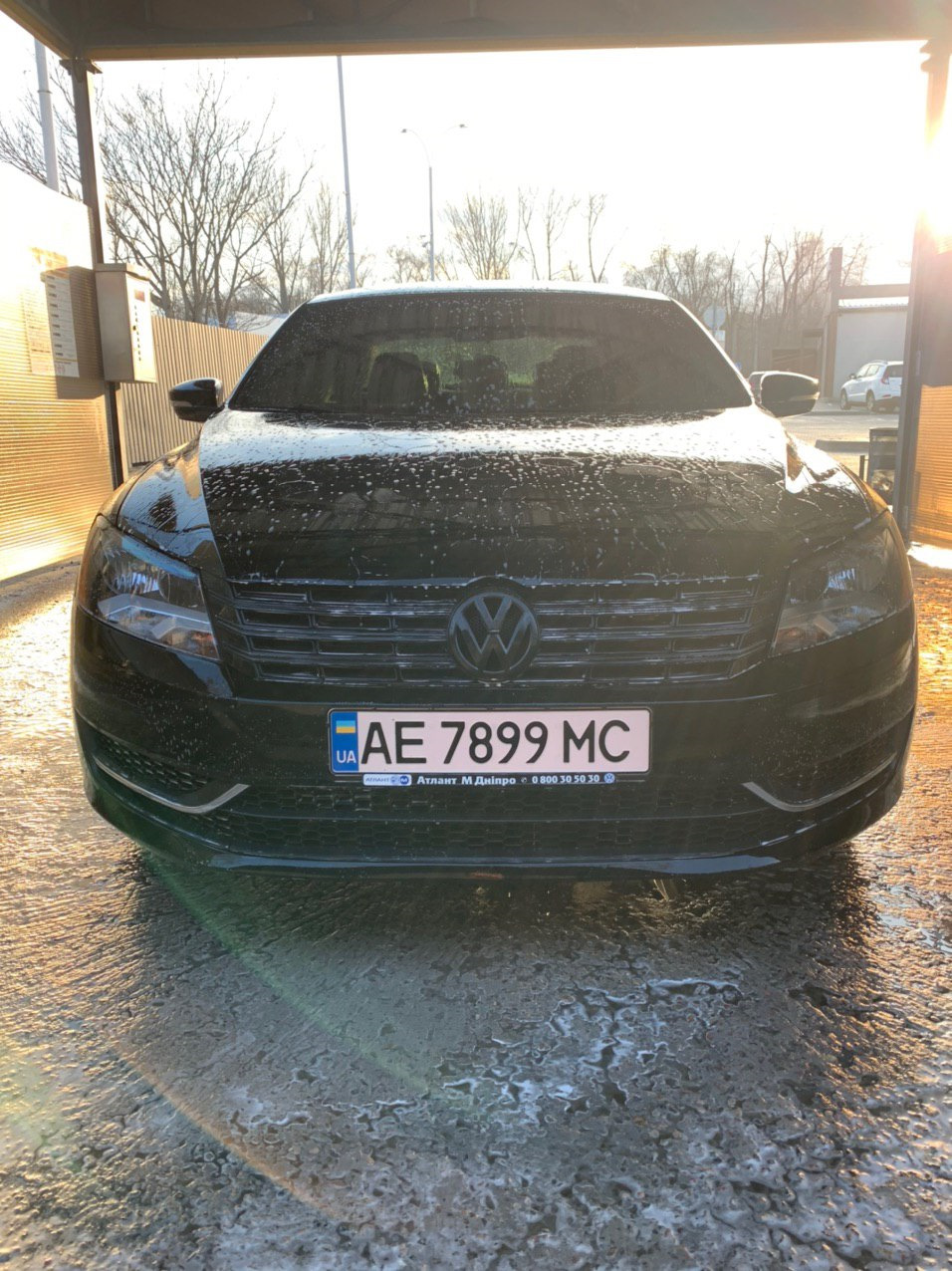 Віск твердий SOFT99 Mirror shine на мій пасатик 3
