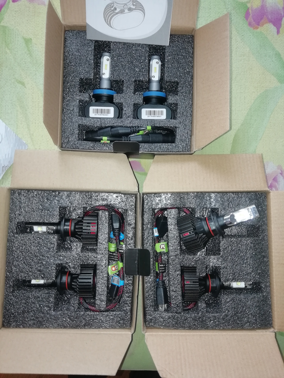 LED ближній, далекий, ПТФ 2