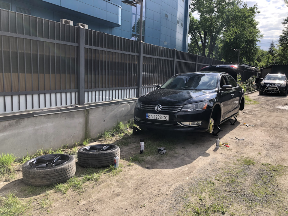 Дешеве фарбування дисків та супортів 3 1