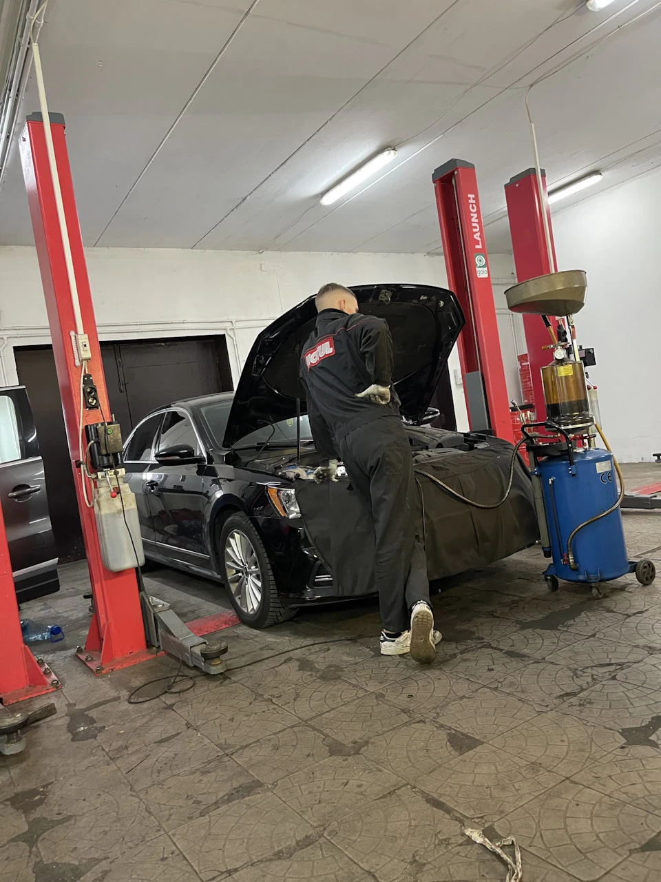 Витрата масла, розкоксування двигуна 1.8 Passat USA
