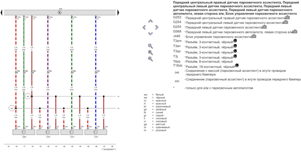Паркувальний автопілот PLA 3.0 на Passat NMS 2015 з НУЛЯ. Частина 2-1. Установка 3