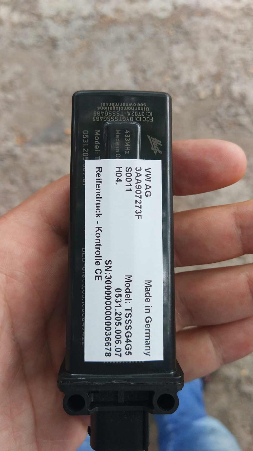 Система прямого контролю тиску шин RDKS (PR-7K3) 2