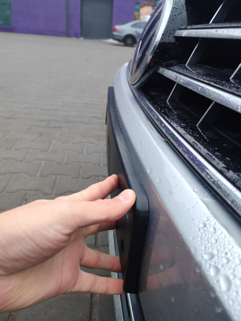 Подіум під передній номер Passat SE (usa) 2