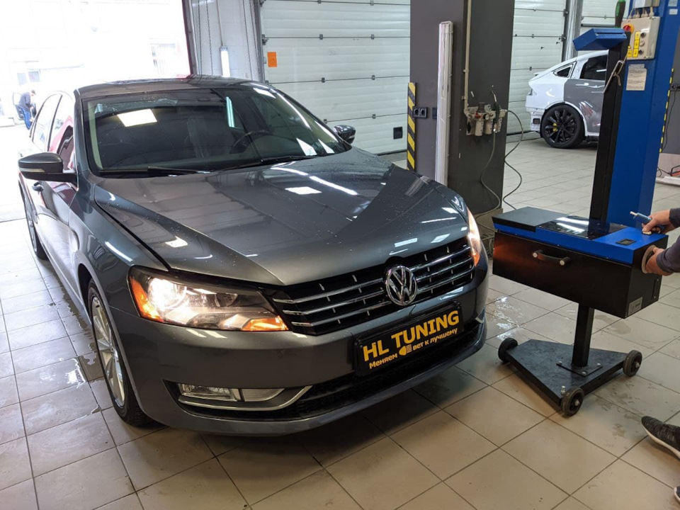 Заміна американського світла в моєму Passat B7 1
