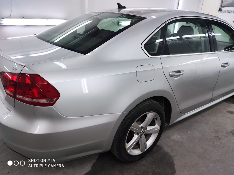 Ліп спойлер на кришку багажника VW Passat NMS USA 3