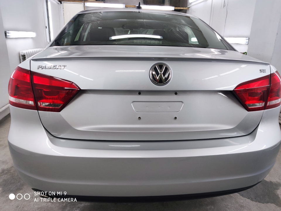 Ліп спойлер на кришку багажника VW Passat NMS USA 1