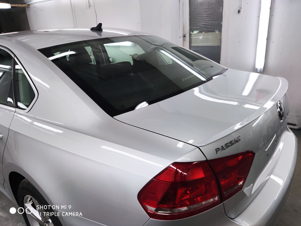 Ліп спойлер на кришку багажника VW Passat NMS USA 2