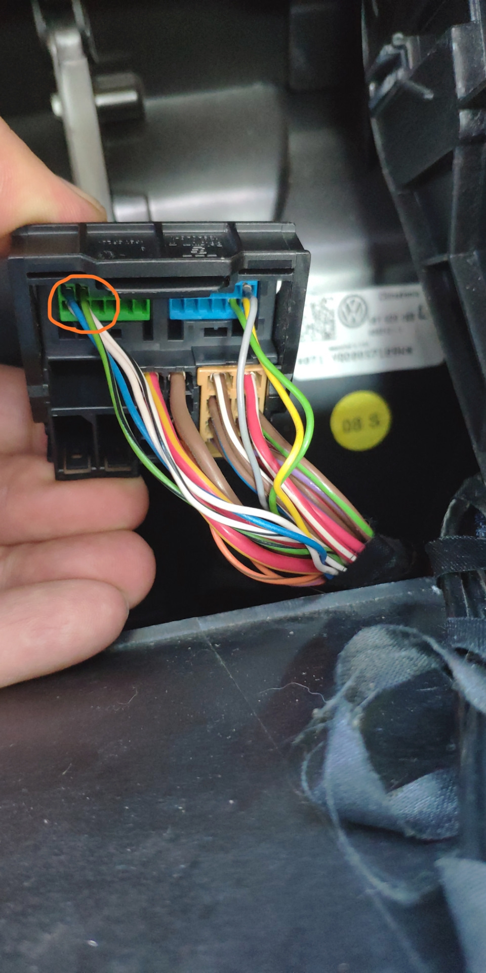 Заміна композитного носія RCD510. 4