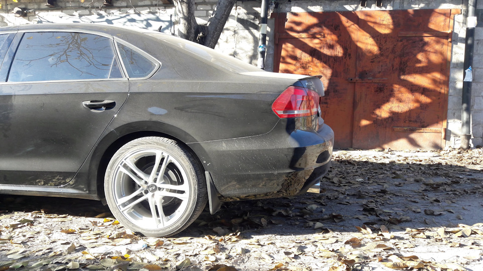 Роздвоєний вихлоп PASSAT B7 USA 3