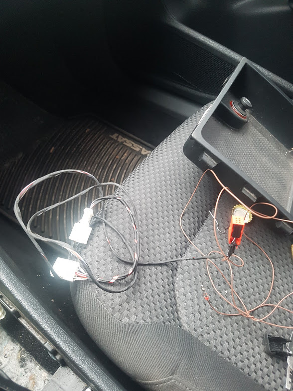 Встановлення кнопки ASR vw passsat b7usa 1