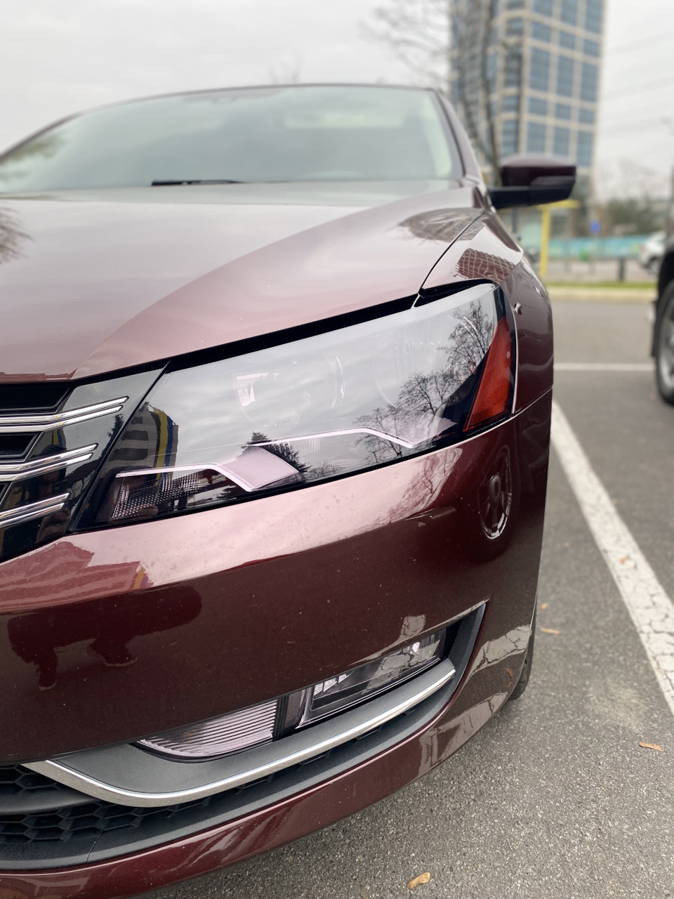 Головне світло фар на Vw Passat NMS (USA) 1