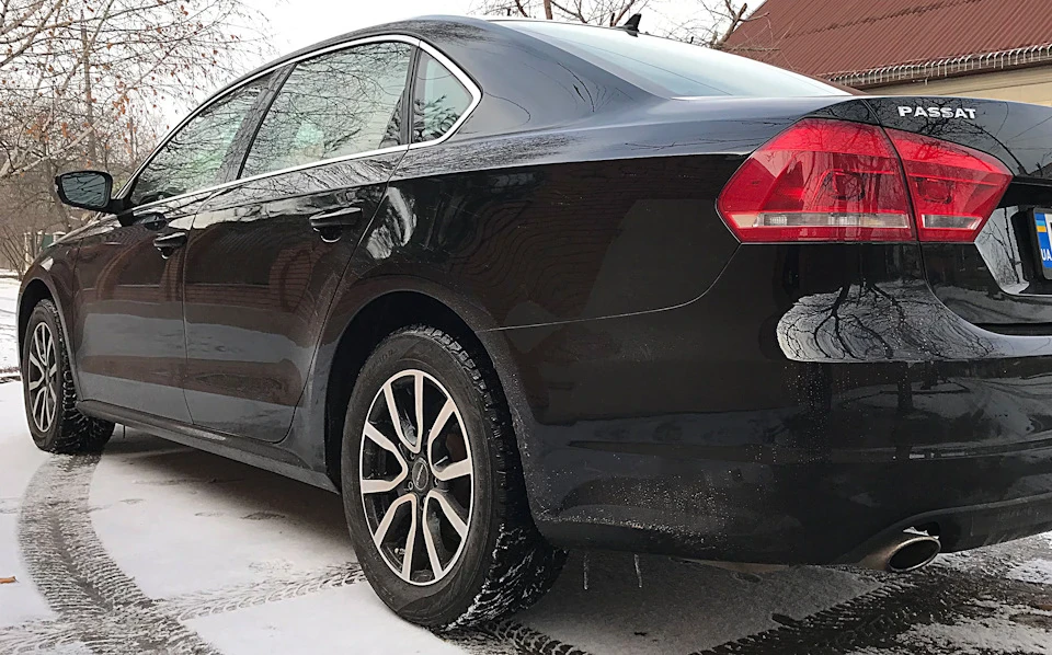 Встановлення на VW бризковиків