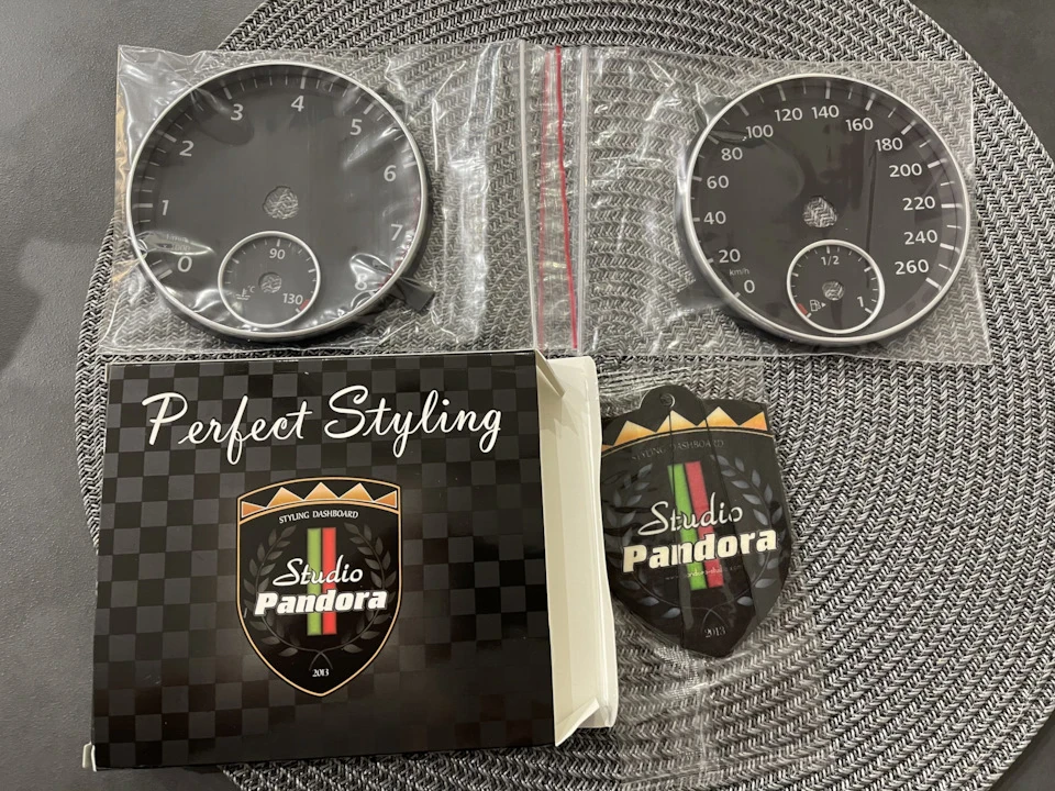 Заміна шкал за кілометр від Pandora Studio