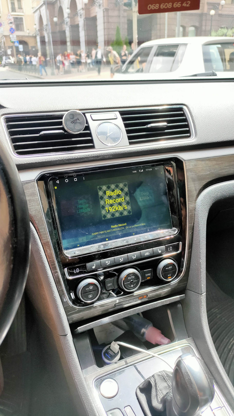 Teyes CC2 plus на passat nms 2