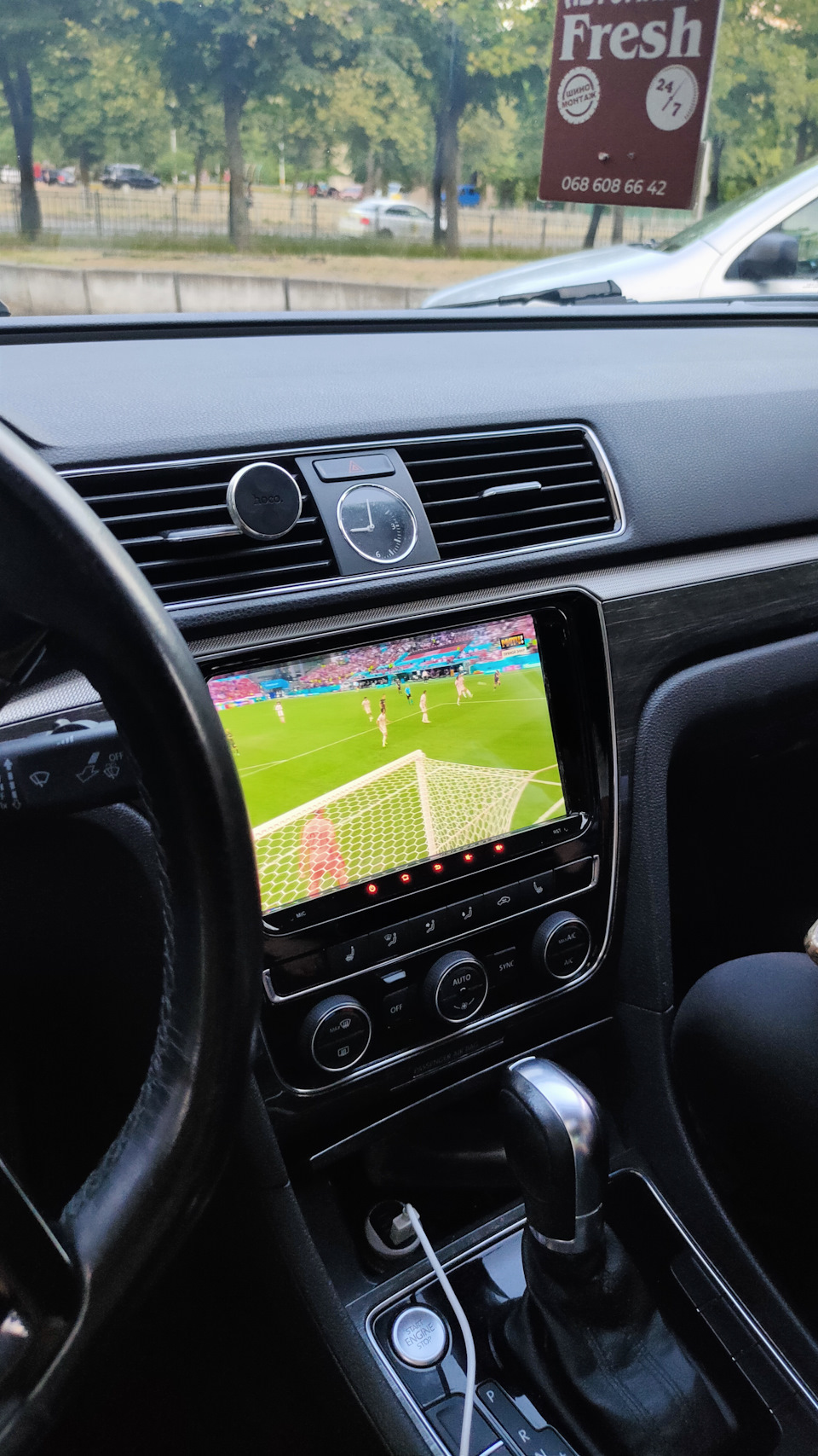 Teyes CC2 plus на passat nms 1