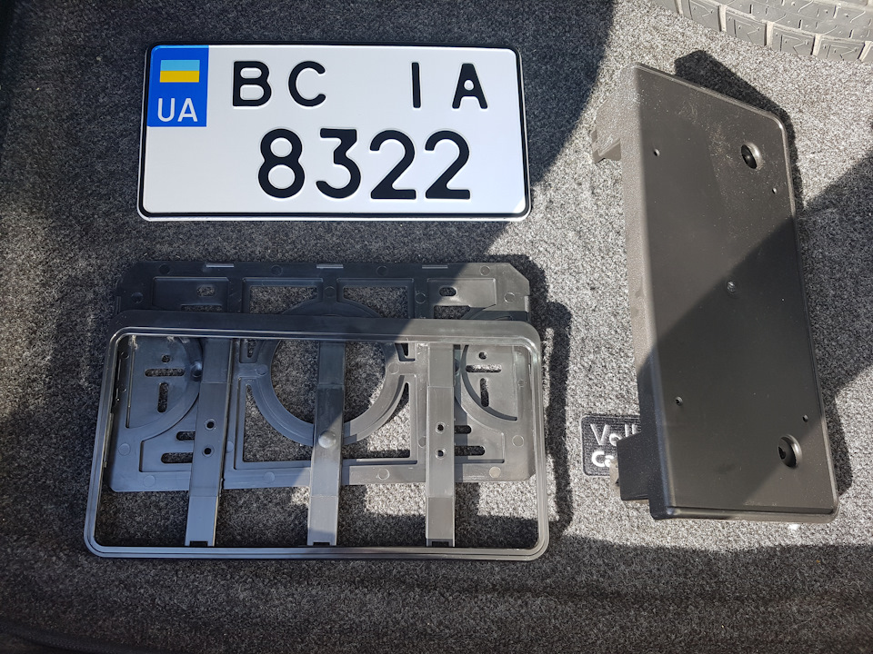 ✔Квадратні (американські) номерні знаки 1