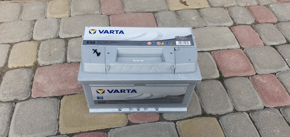 🛠Новий акумулятор Varta 6СТ-74 E38 Silver Dynamic 12В 74Ач 2