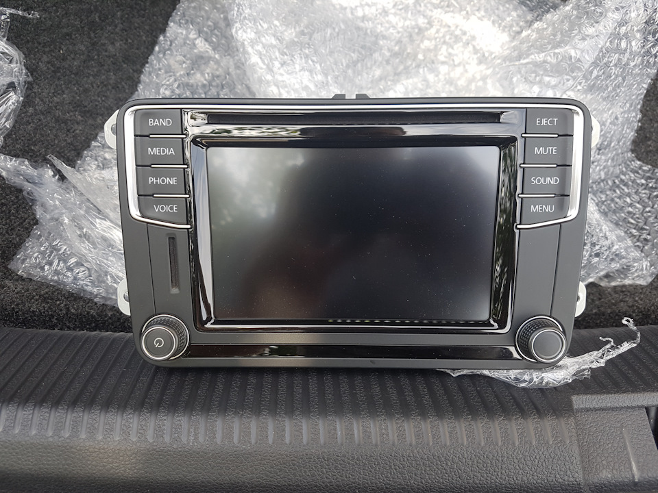 ✔Заміна RNS510 на VW Composition Media MIB2 5C0035200 3