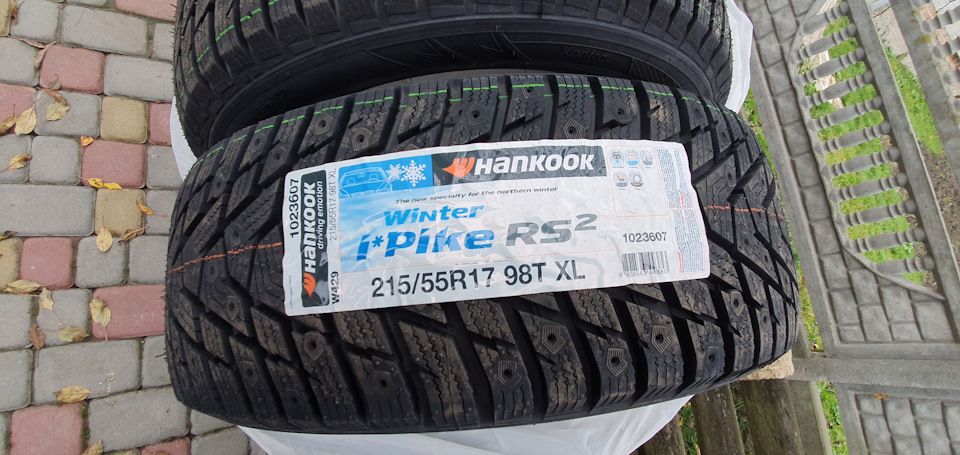 ✔Зимові шини Hankook Winter i*Pike RS2 W429 215/55 R17 98T XL 2