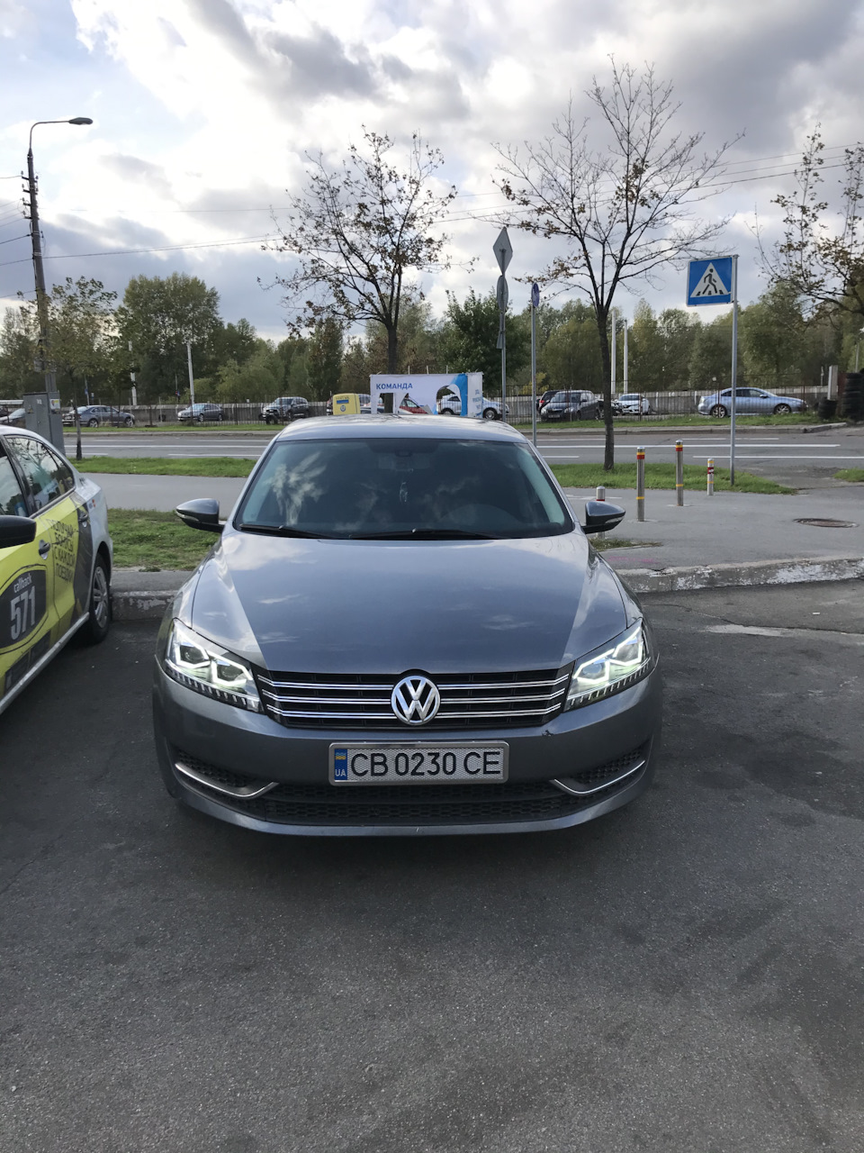 Китайський Full Led на заміну оригінальних фар 3