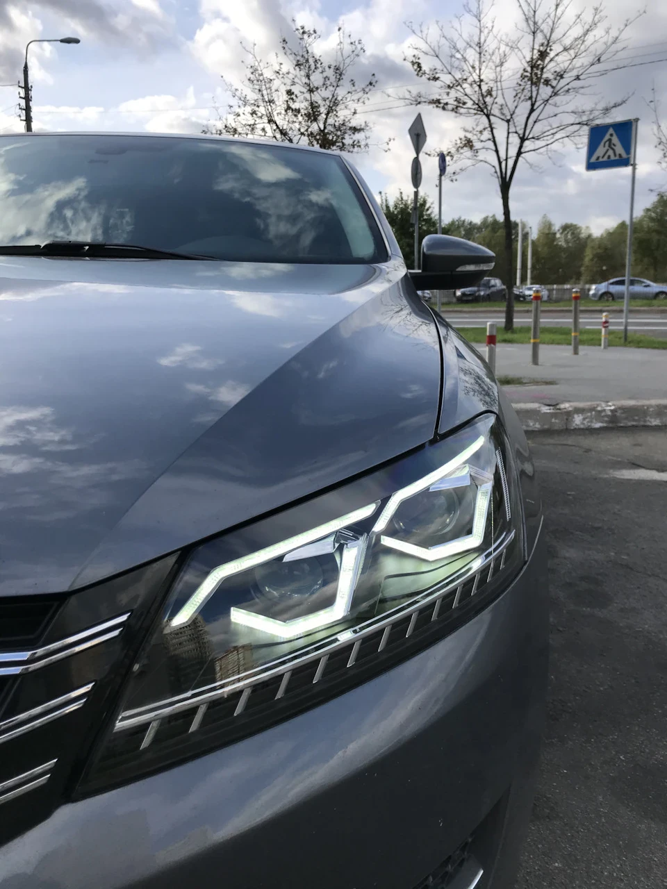 Китайський Full Led на заміну оригінальних фар