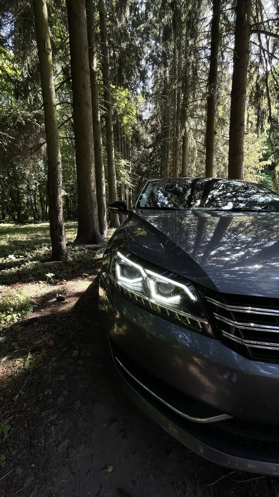 Встановлення підсвічування дверних карток Passat b7 usa