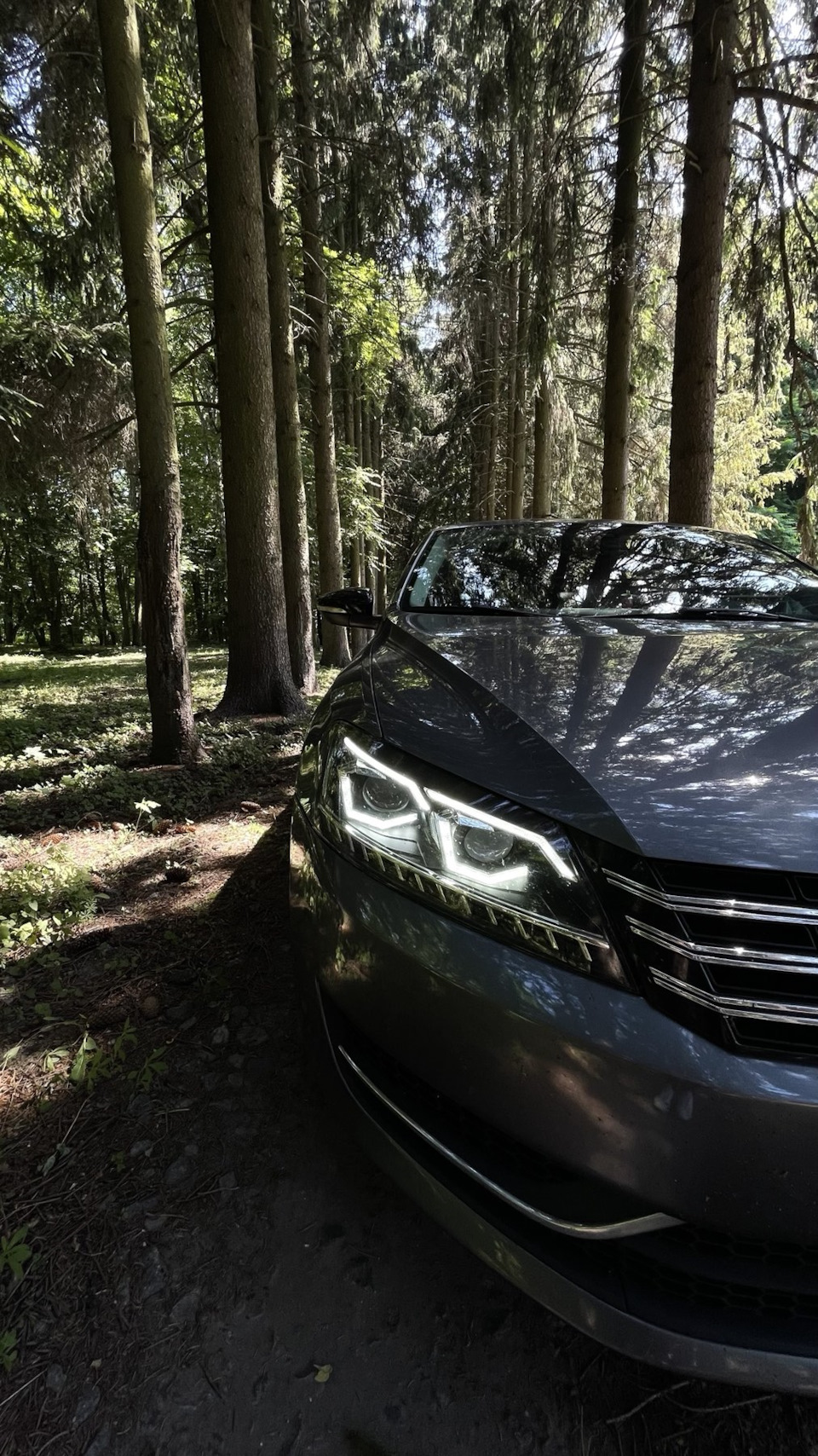 Встановлення підсвічування дверних карток Passat b7 usa 1