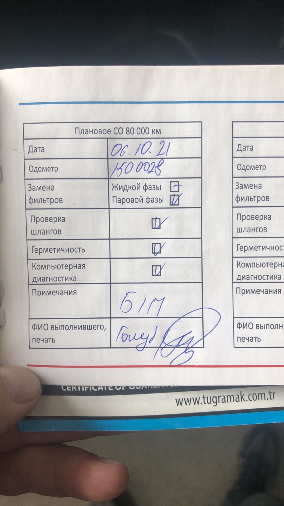 ТО ГБО 2