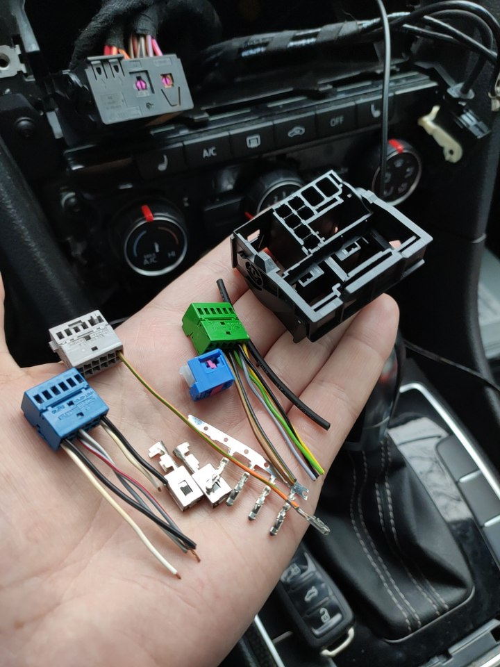 Заміна штатної RCD510 на Discover Media 4