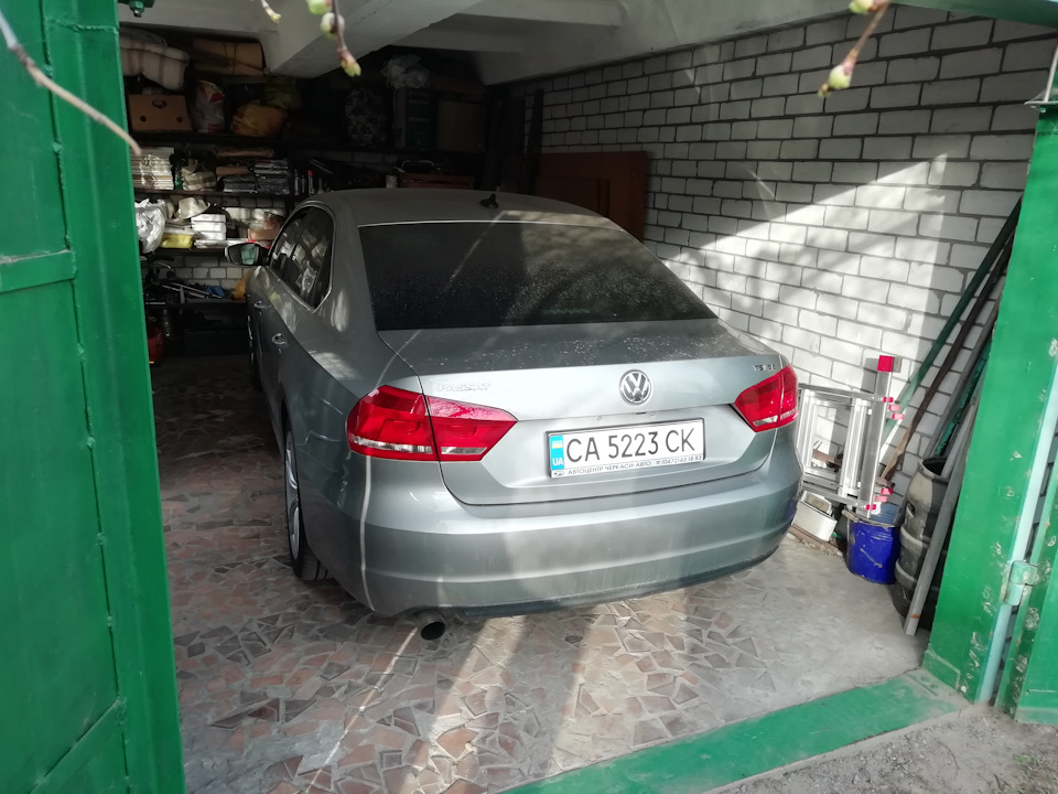 Гараж для пасата 1