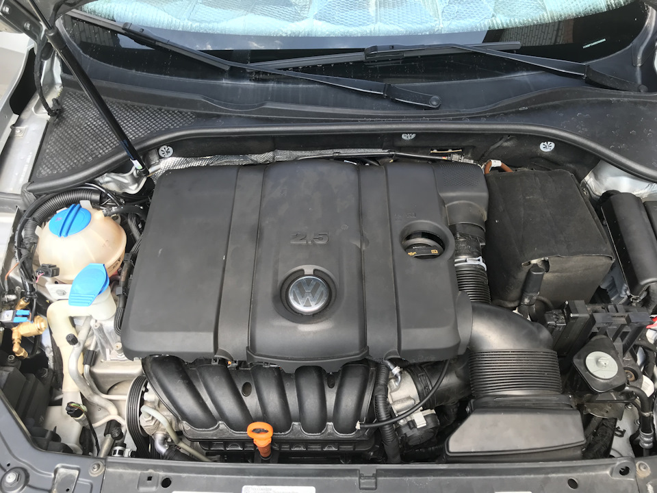 Установка газового обладнання ГБО Volkswagen Passat b7 US 2,5 мотор 4