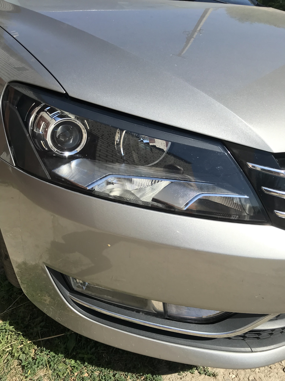 vw passat b7 us - апгрейд передньої та задньої оптики. 5