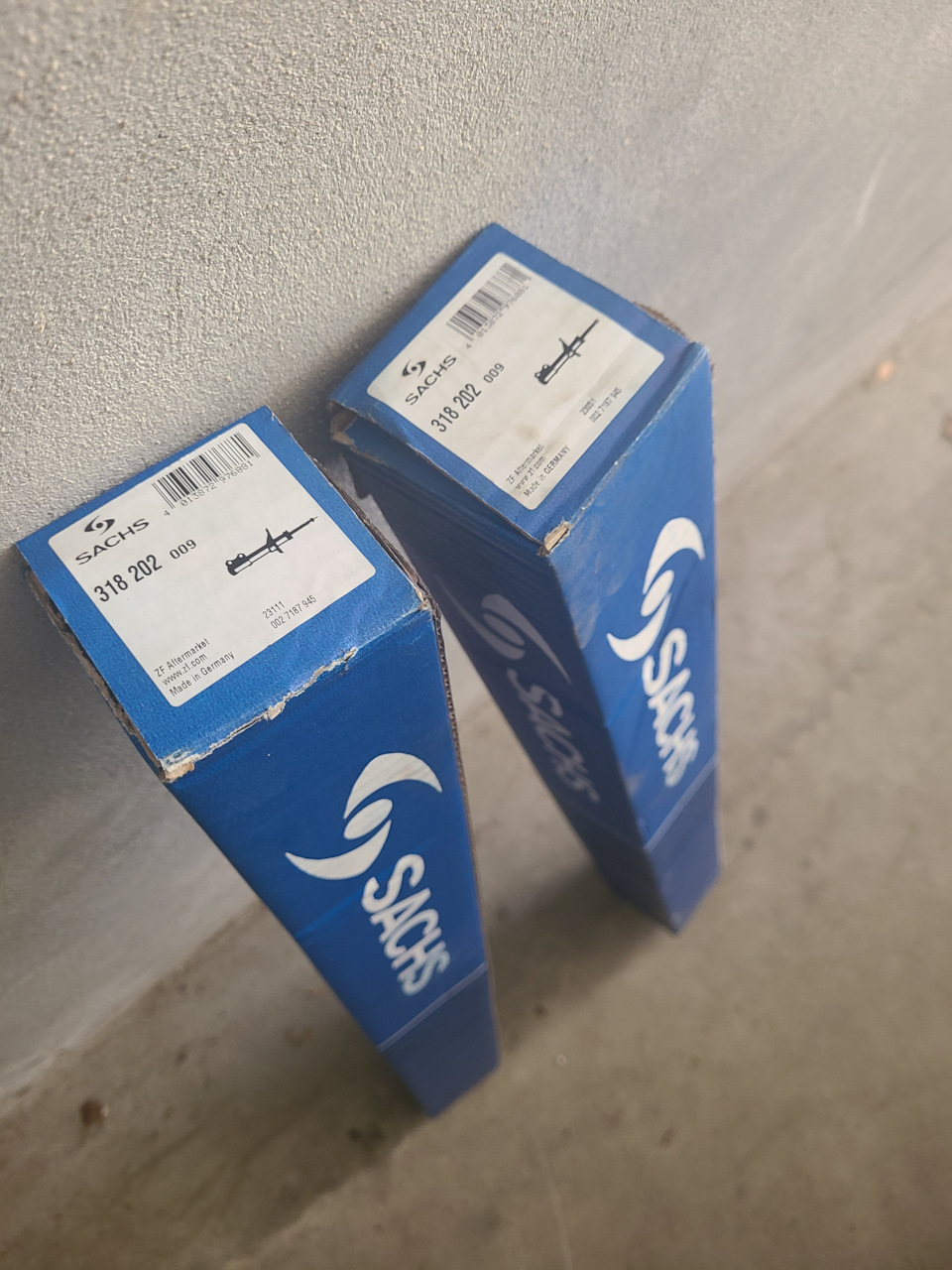 Заміна задніх амортизаторів на Sachs 318202 2