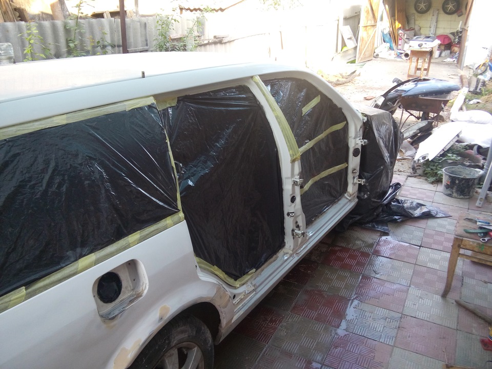 Фарбування авто, перший досвід, перший ком 3