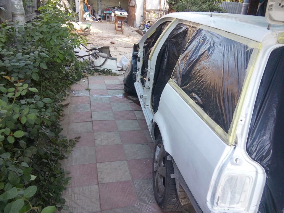 Фарбування авто, перший досвід, перший ком 5