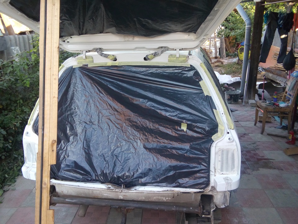 Фарбування авто, перший досвід, перший ком 4