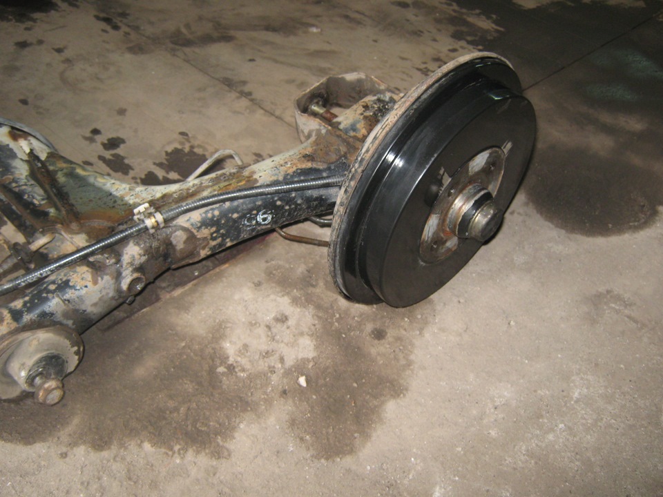Заміна задньої балки 1