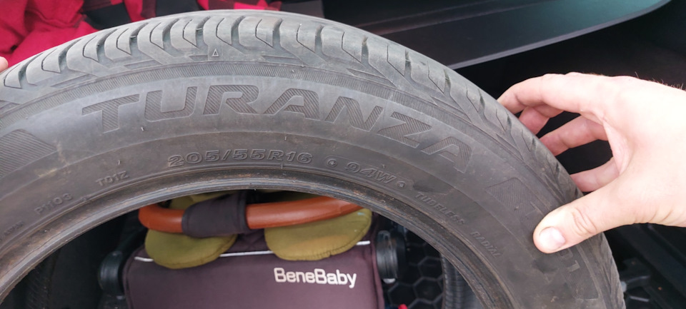 Продам гуму bridgestone turanza 205 55 r16 3