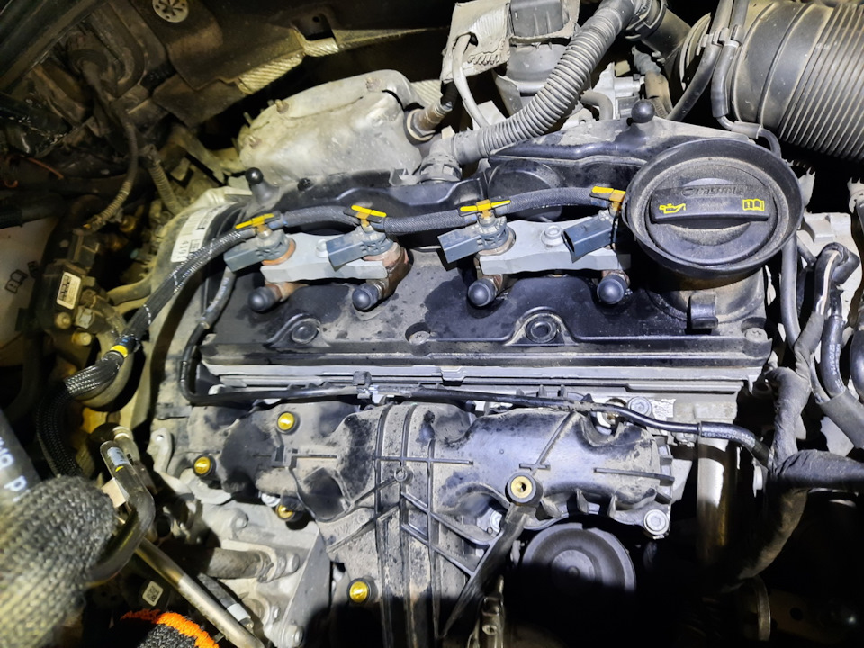 Пасатик, дихай)) чищення впускного колектора 2.0TDI CFFB 5