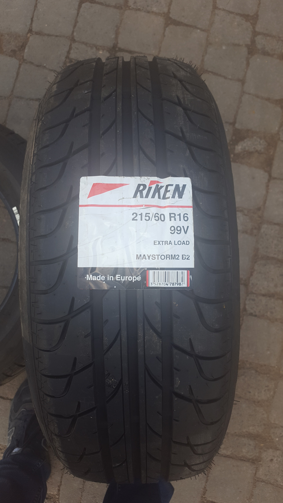 Нові літні шини Riken Maystorm2 B2 215/60/R16 2