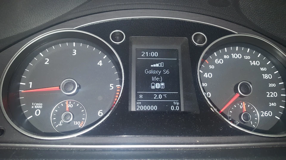 VW Passat Variant 1.6 TDI прошёл 200'000КМ