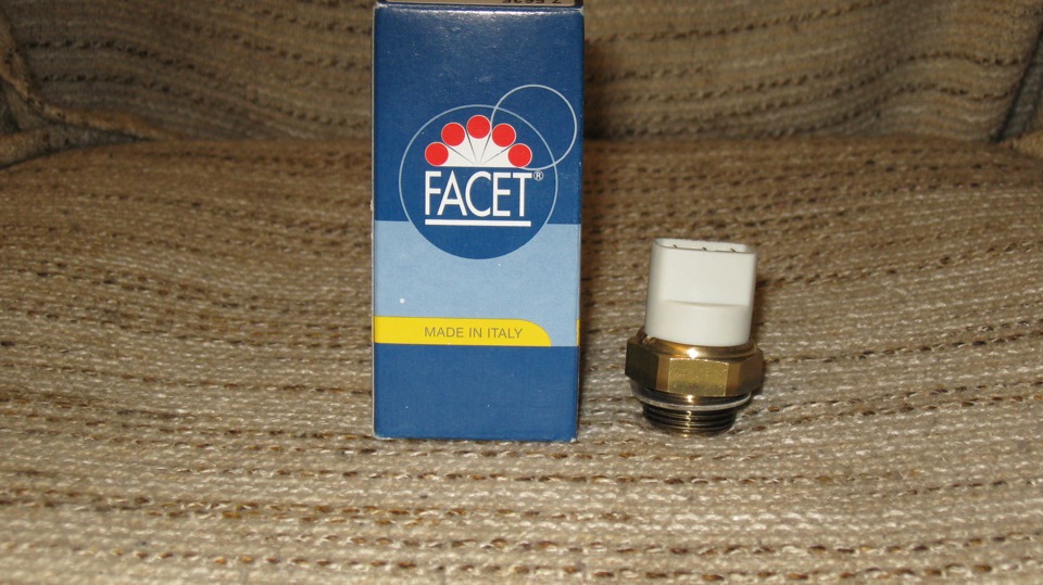 Купив датчик включення вентилятора FACET Made in Italy! 4