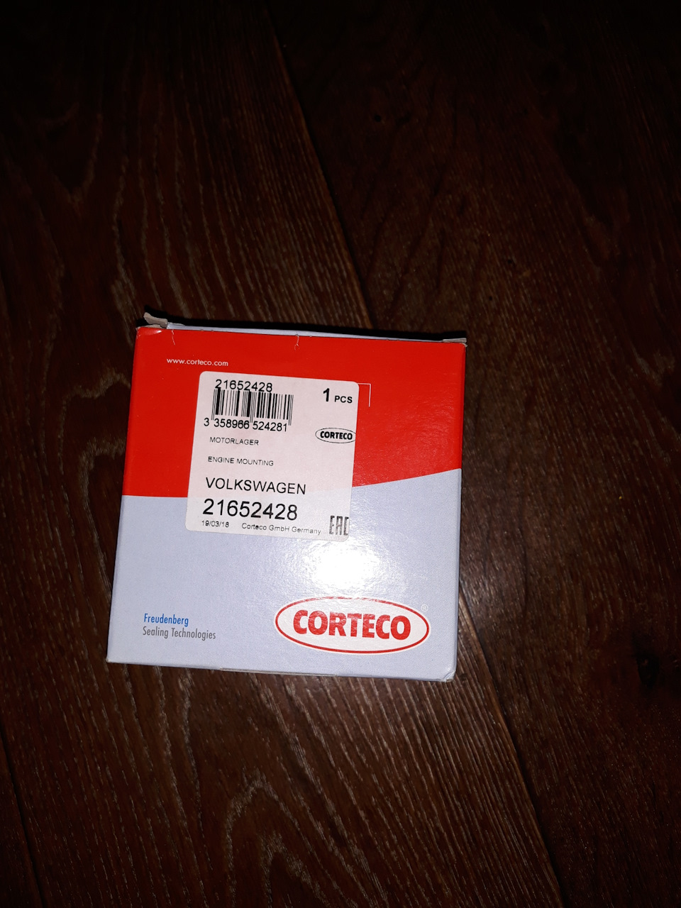 Опора КПП Corteco 2