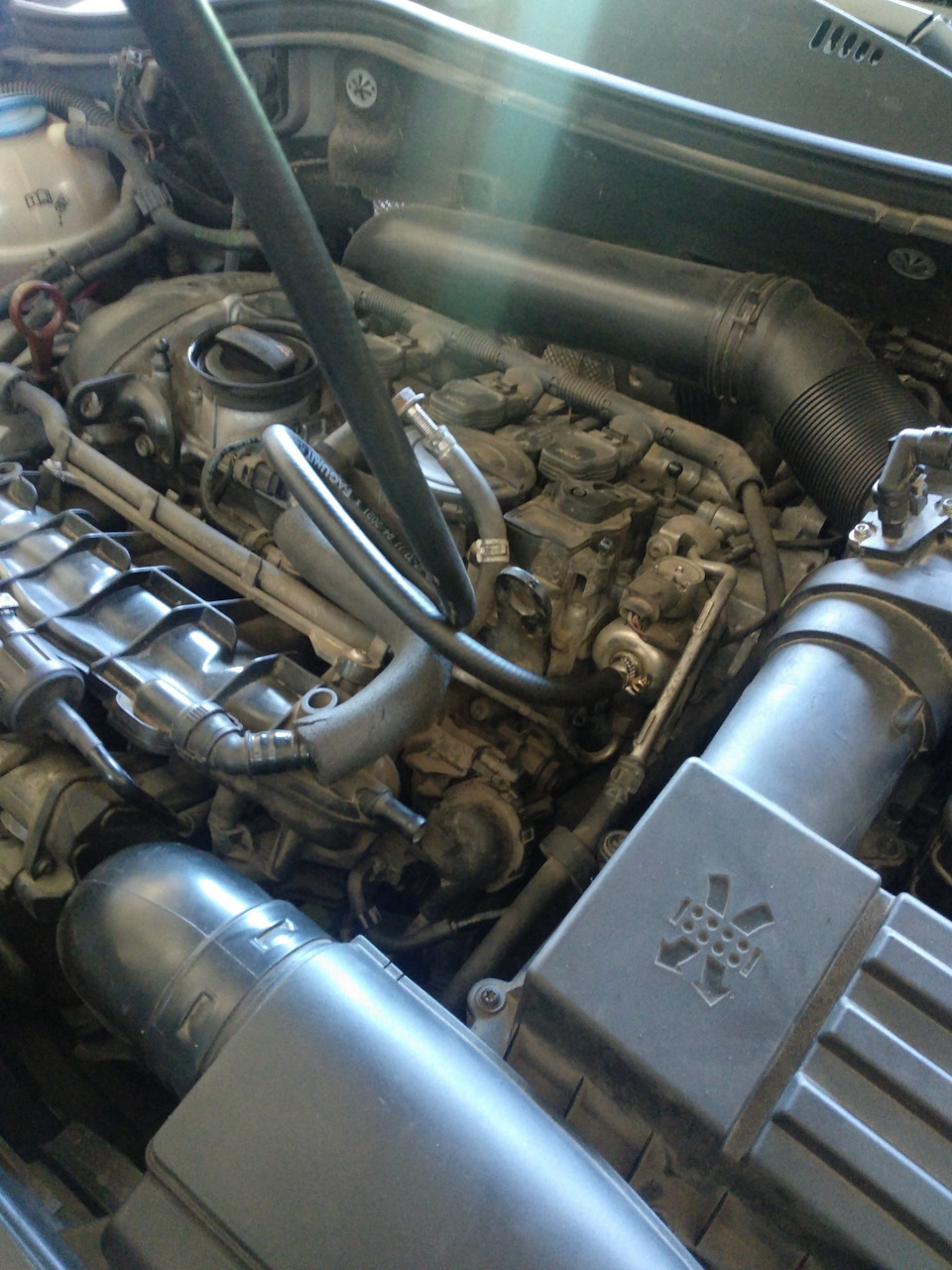 Чистка форсунок на Volkswagen Passat b7 2