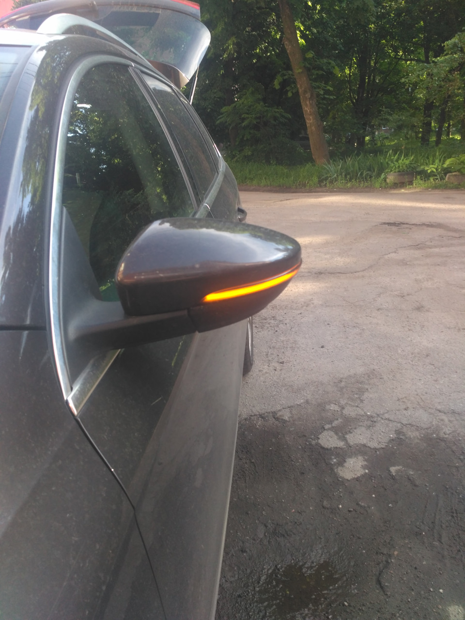 Динамічні поворотники на Passat b7 3